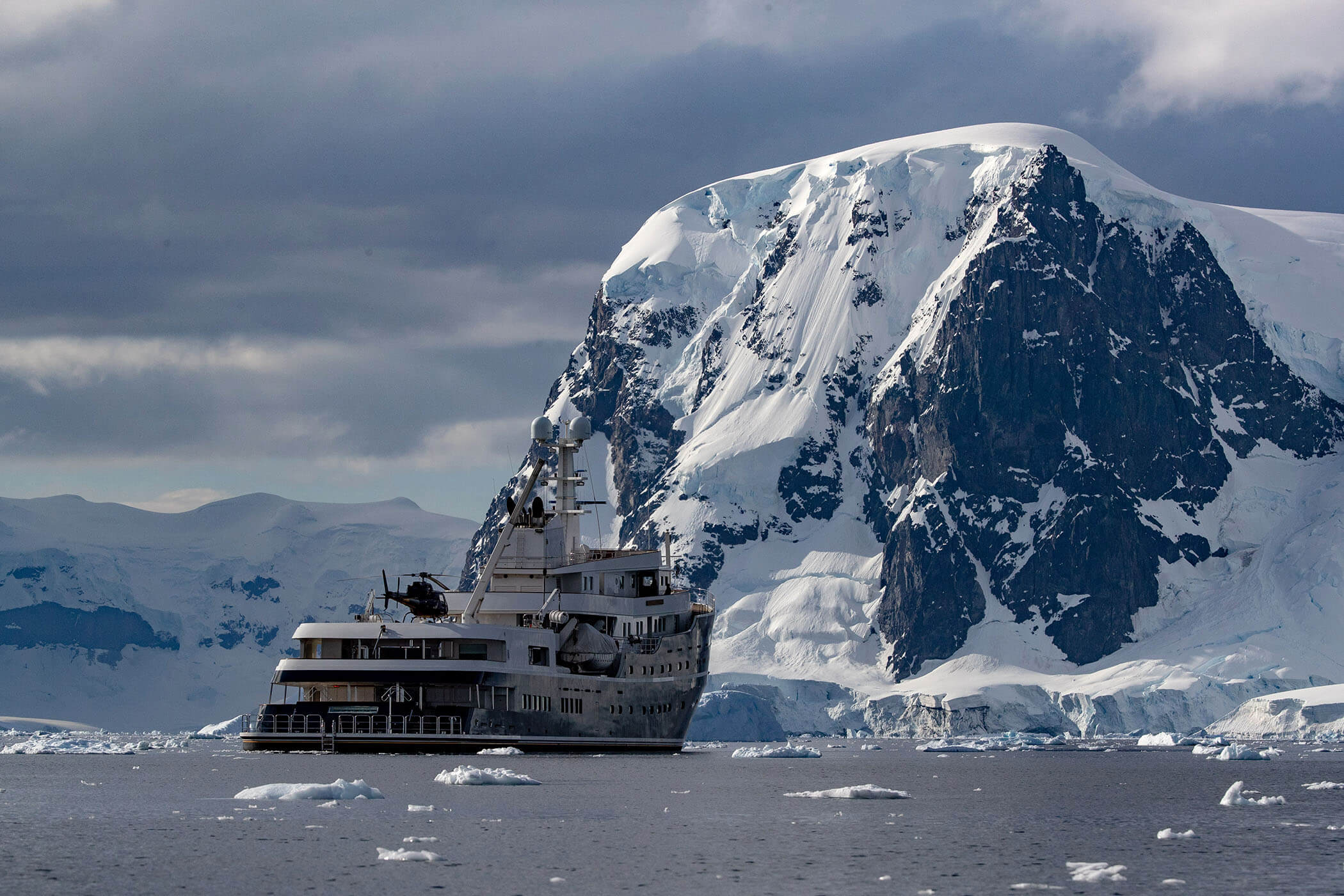 Legend Sailing the Antarctic Peninsula